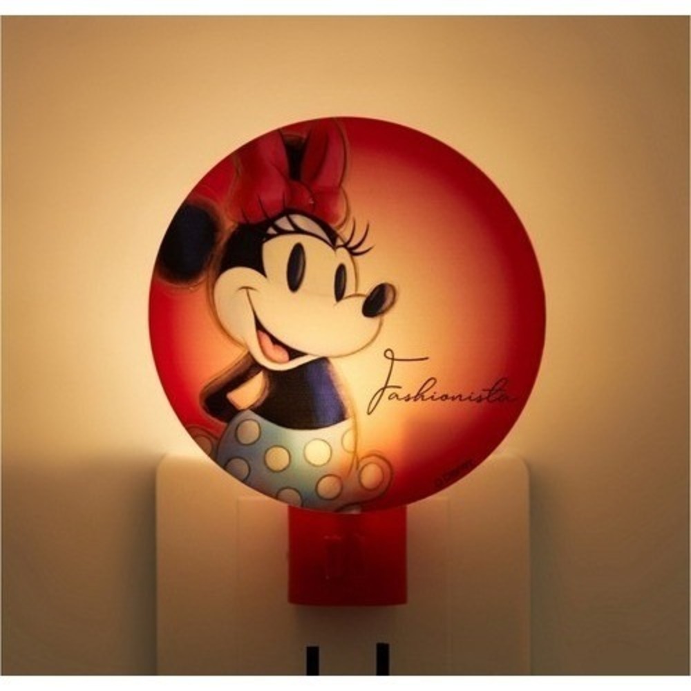 Disney LED Nightlight Featuring Minnie Mouse - 100th Anniversary Special NEW